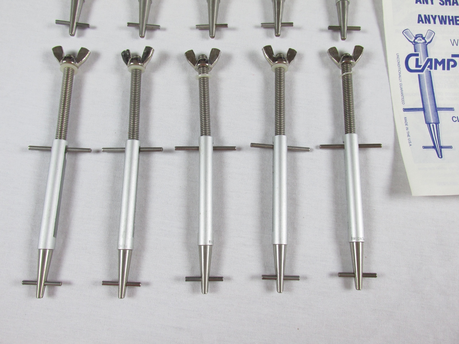 CLAMPTITE Tool Clamping Clamp Making Tool Professional Wire Clamps USA LOT OF 10