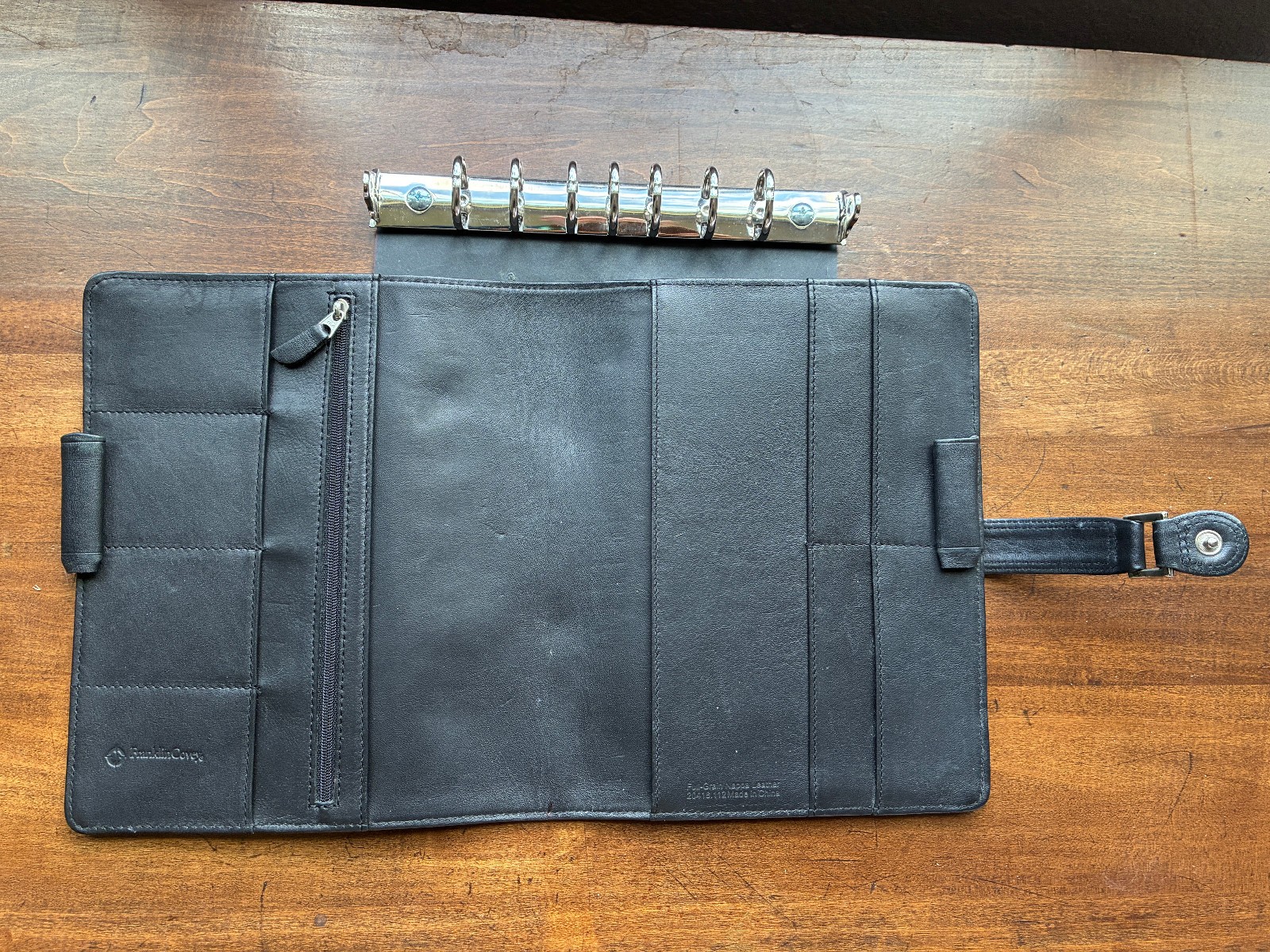 Franklin Covey Classic Nappa Leather Unstructured 7 Ring Binder