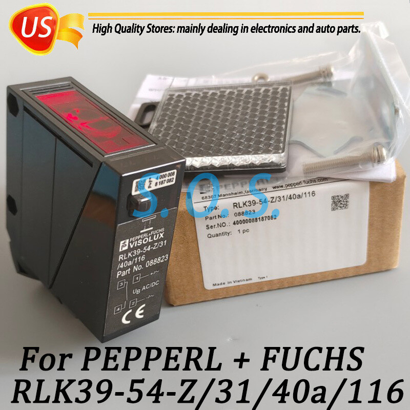 New In Box For PEPPERL + FUCHS RLK39-54-Z/31/40a/116 Photoelectric Switch Sensor