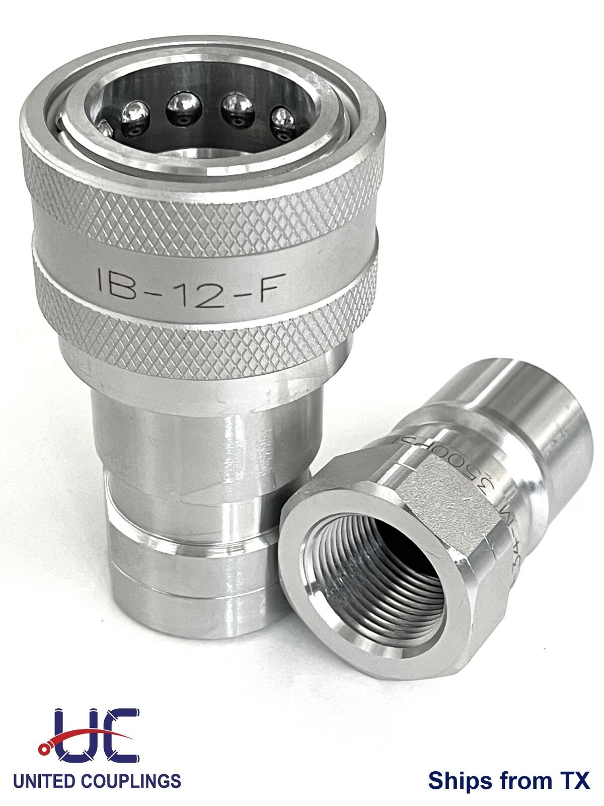 3/4″ NPT ISO 7241-1 Series “B” Quick Disconnect Hydraulic Coupling Set