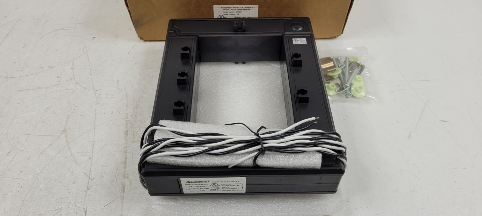 ACCUENERGY AcuCT-4161R-4000:5A-0.3B.09 Split Core Current Transformer, 4000A