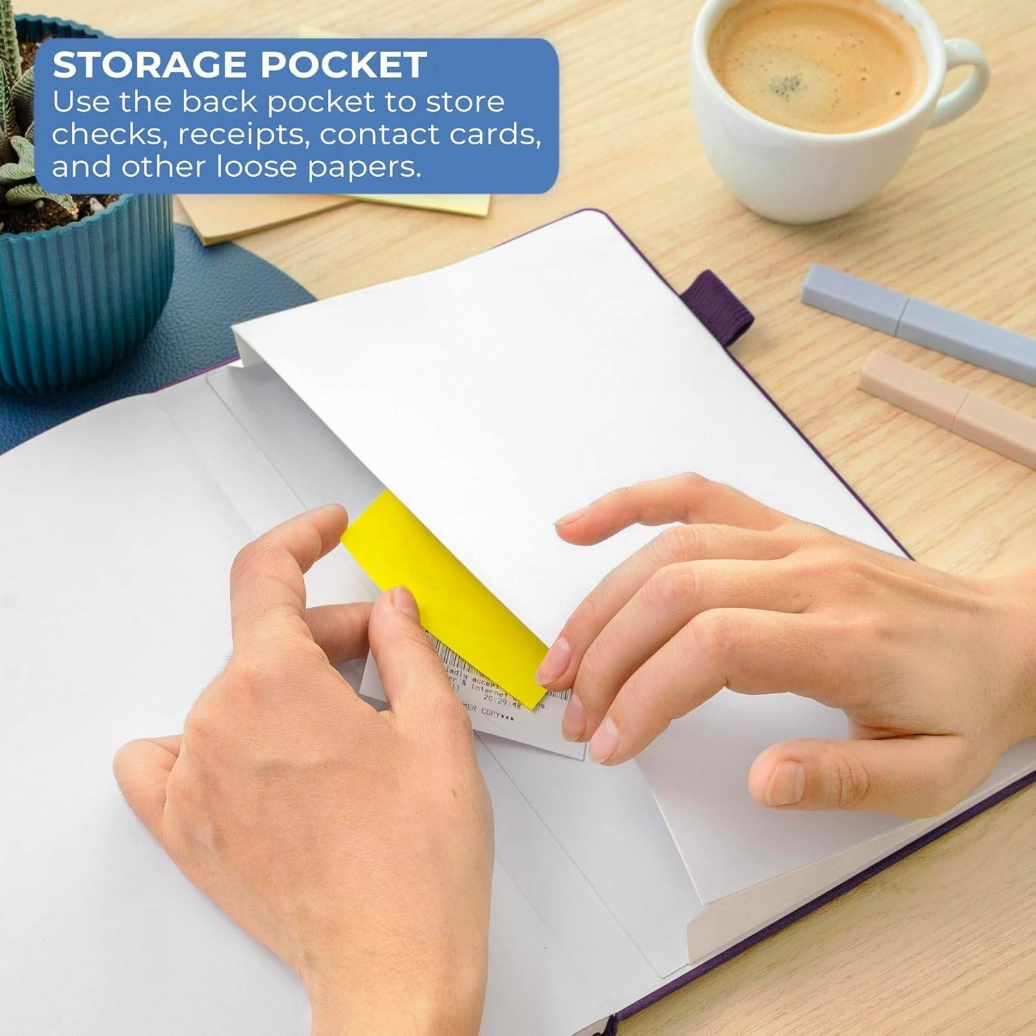 Clever Fox Accounting Ledger Book Purple Accounting Book
