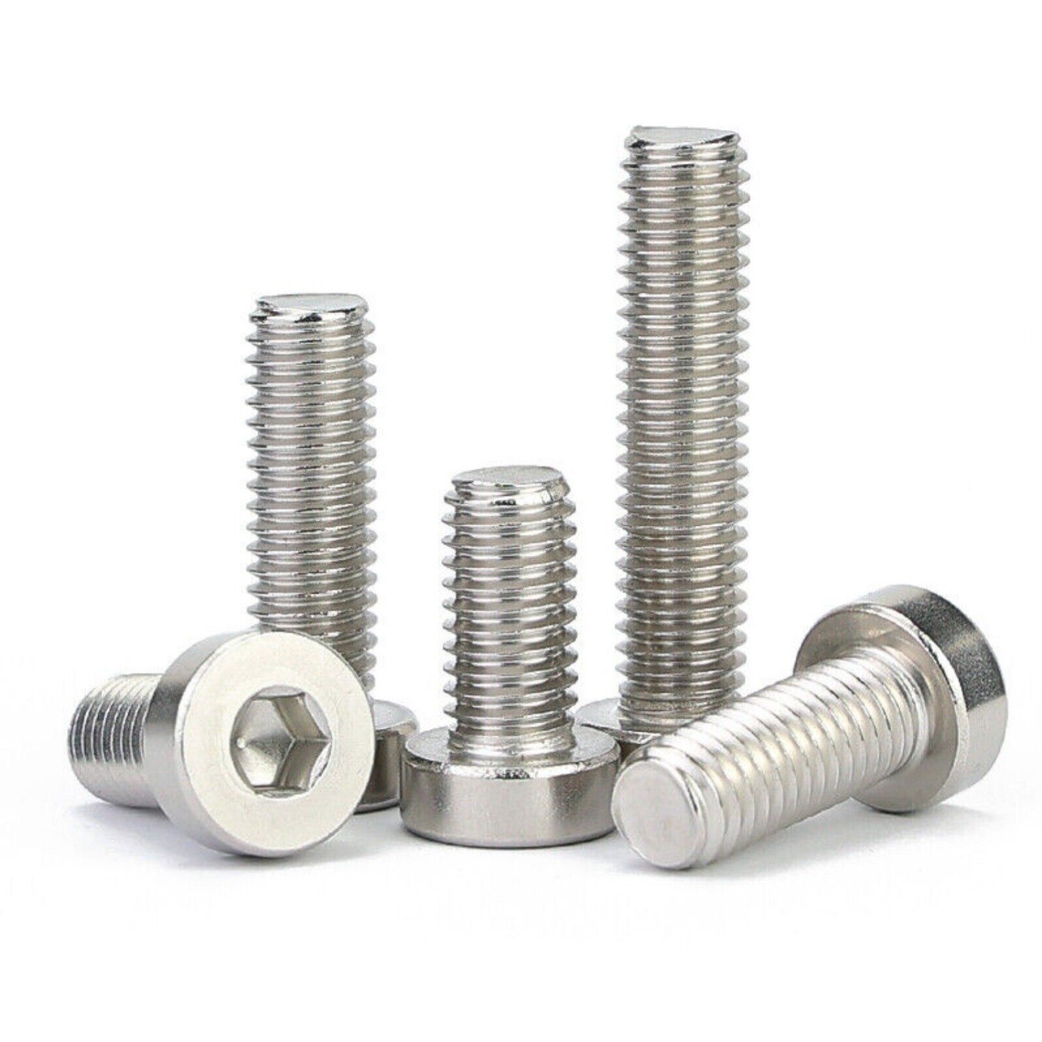 M3-M10 Allen Hex Hexagon Socket Ultra Thin Low Flat Wafer Cap Head Screw Bolt