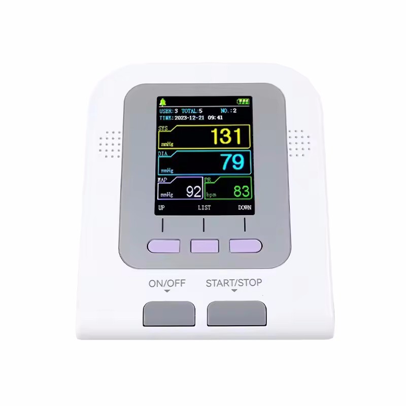 US Digital Upper Arm Blood Pressure Monitor NIBP Machine 3 Cuffs Adult Pediatric