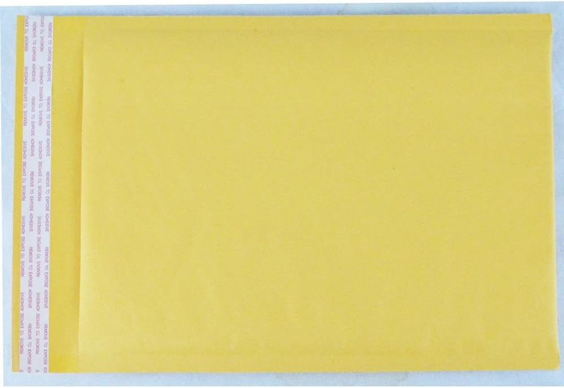 6.5X9-Bm-Kft-S50 Kraft Bubble Padded Mailer Envelopes #0, Set of 50