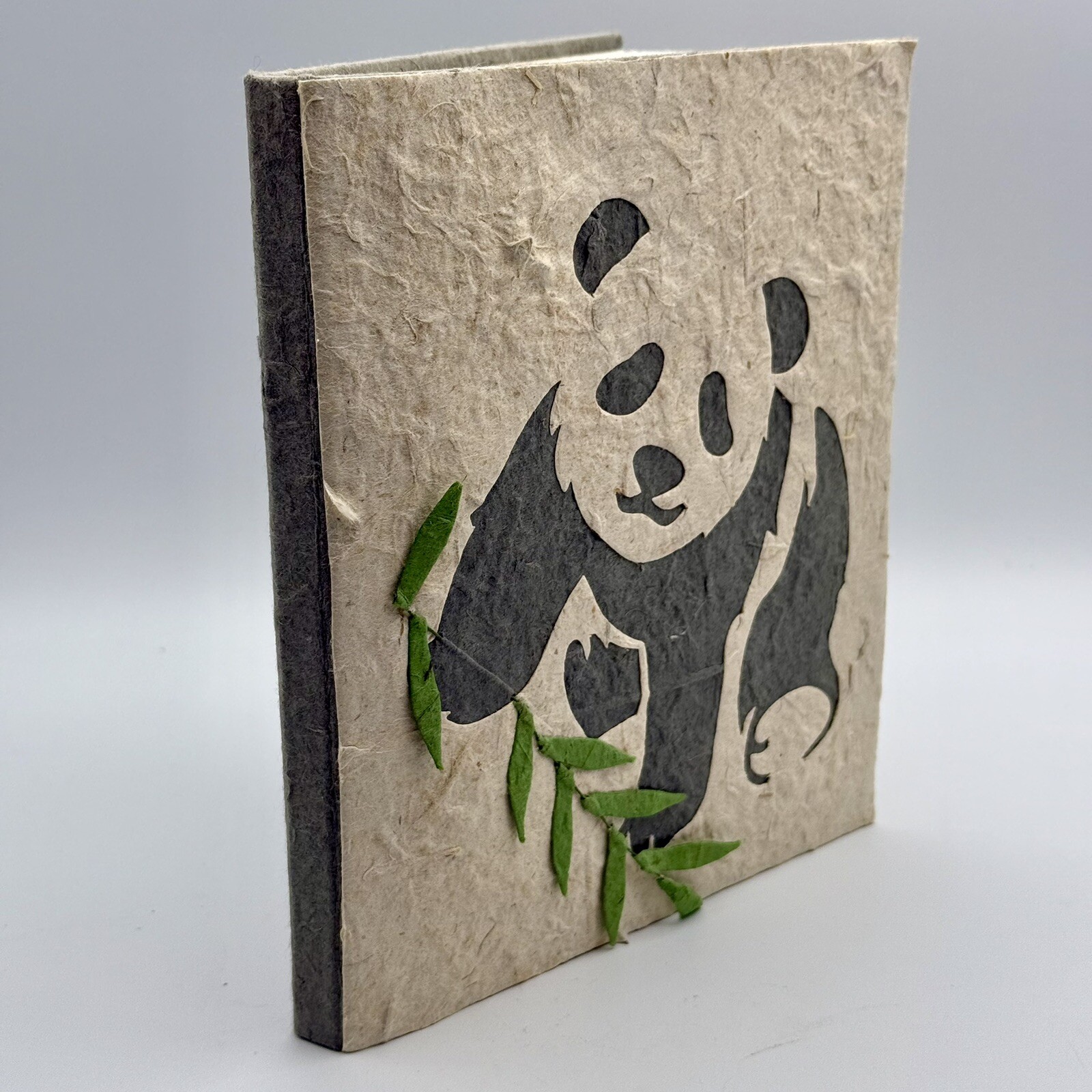 Panda PooPooPaper Journal /Recycled and Odorless Product Made From Panda Poo/30p