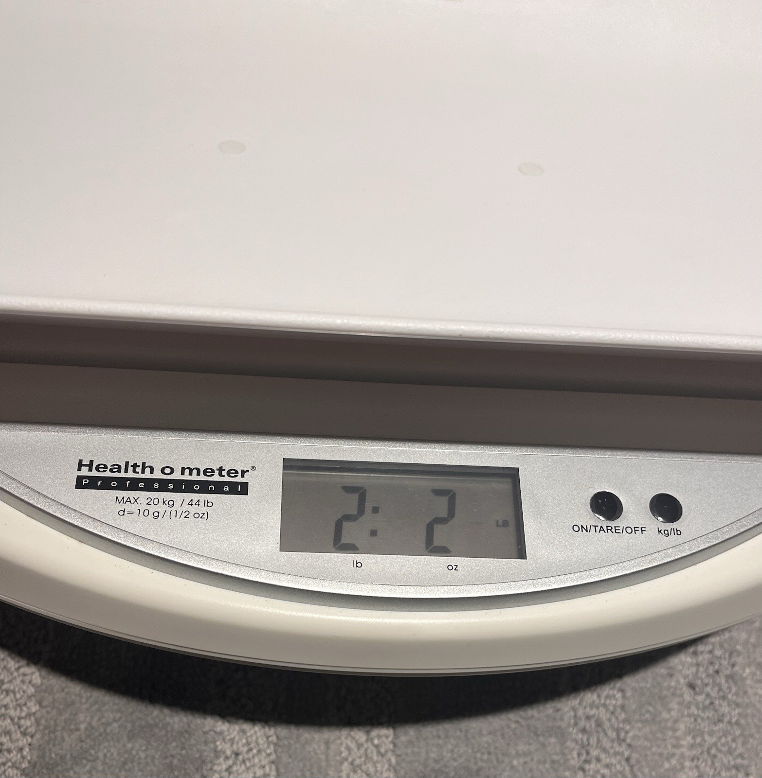 Health o meter 549KL Digital Pediatric Tray Scale, Digital Baby Scale