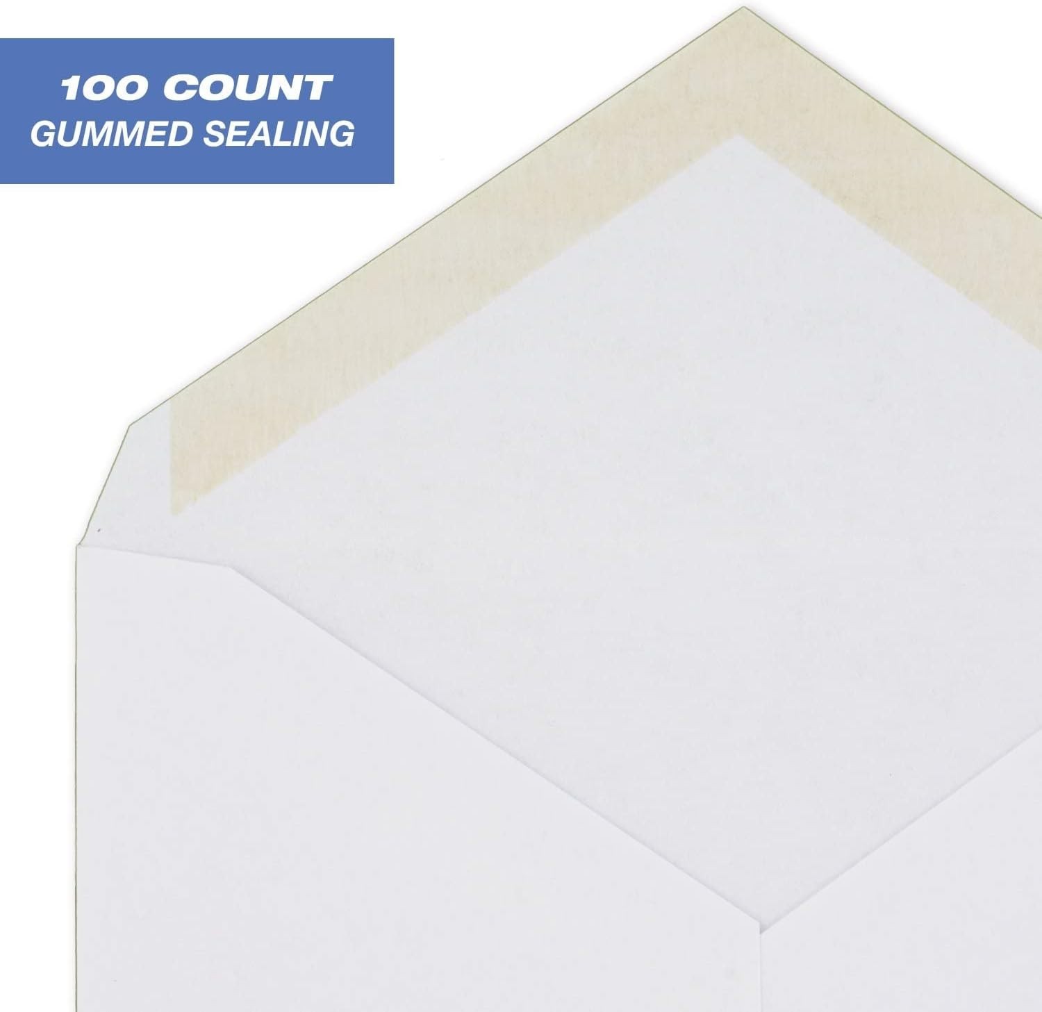 A2 Invitation Envelopes, 4-3/8 X 5-3/4 Inches, White, 100 per Box