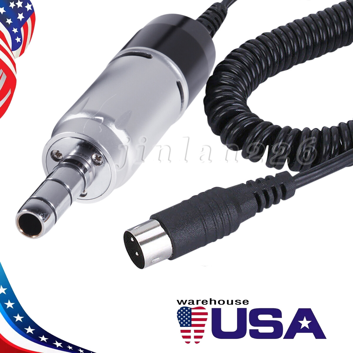 Dental Micro Motor E-Type Connector High Speed Handpiece Standard 35K rpm US
