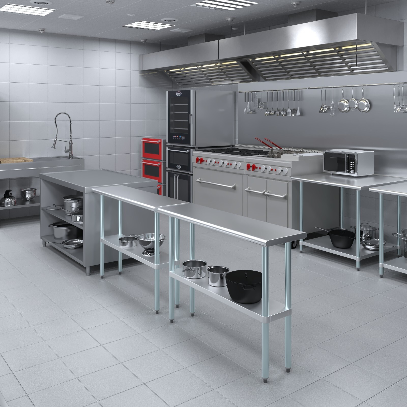 14 in. x 48 in. Stainless Steel Table