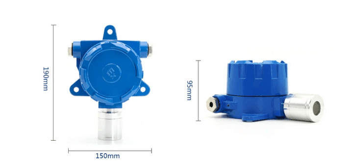 Fixed N2 Gas Detector Nitrogen Detector Continuous Operation Mode with 70%-100%