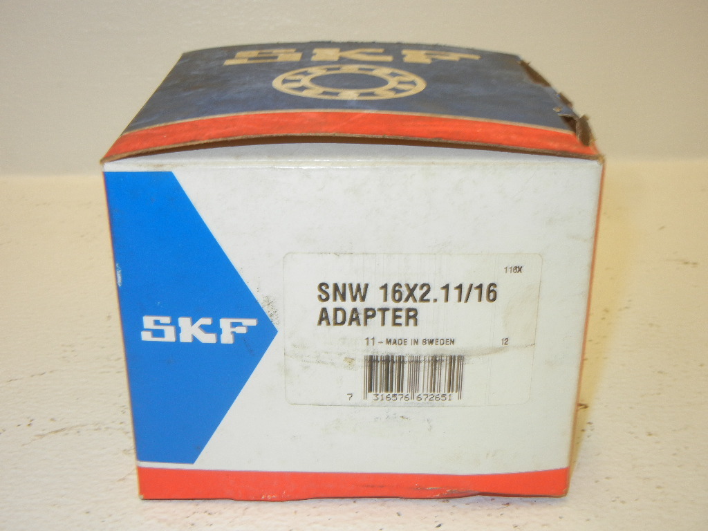 SKF SNW 16X2.11/16 NEW BEARING ADAPTER SLEEVE SNW16X21116