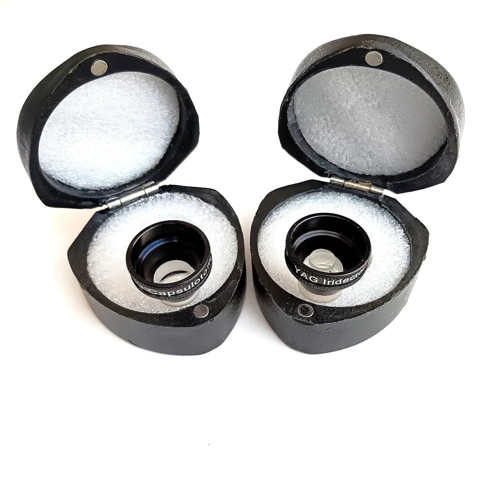 Hospital Ophthalmology YAG Laser Capsulotomy & YAG Iridectomy Combo Lens Set 2