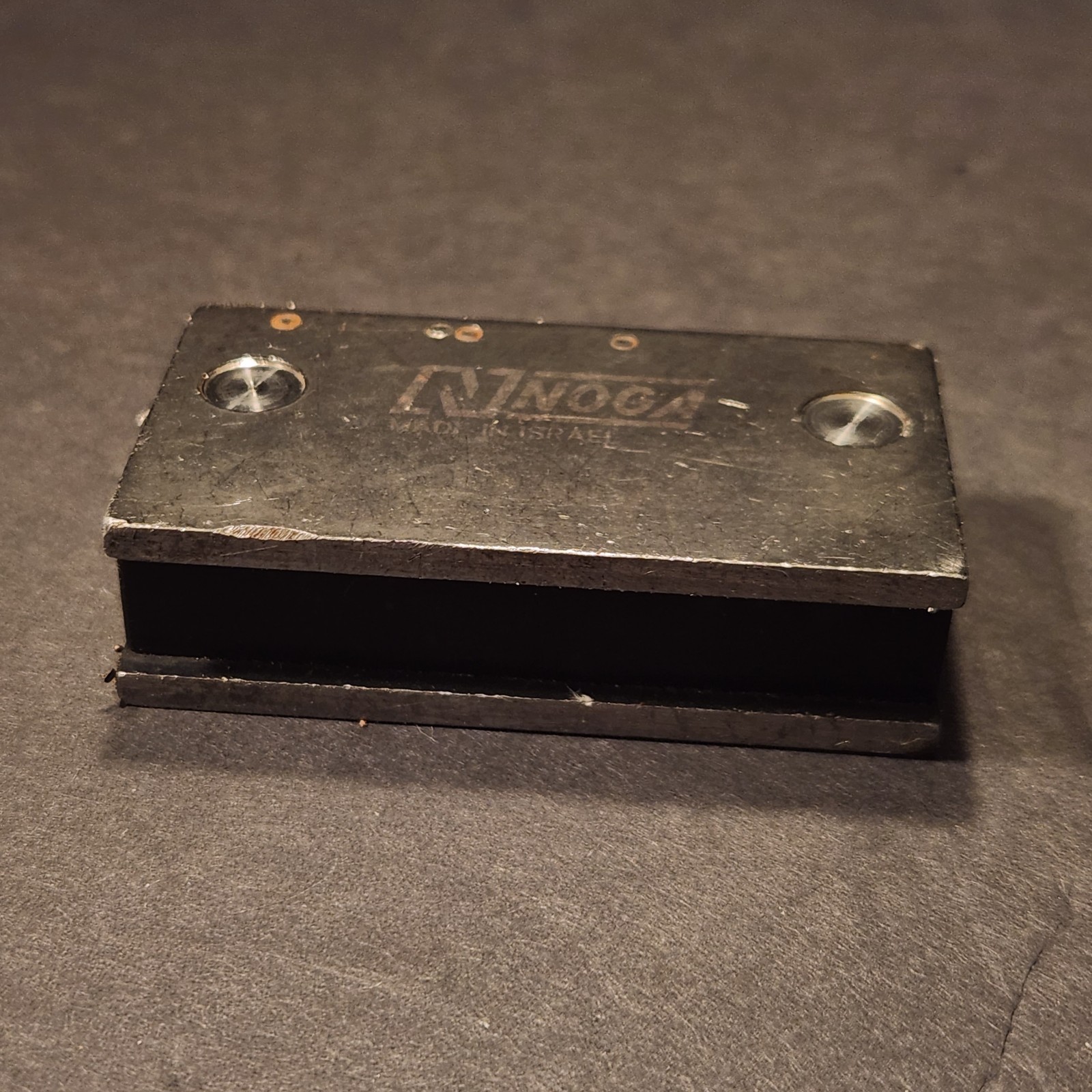 Noga MC0140 Mini Magnetic Base Plate Holder Made Israel Machinist Dial Indicator