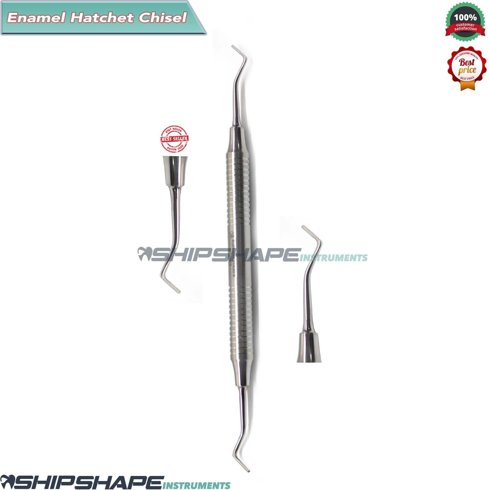 15/16 Dental Enamel Chisel Surgical Hatchet Perio Cutting Instrument 1mm/1.2mm