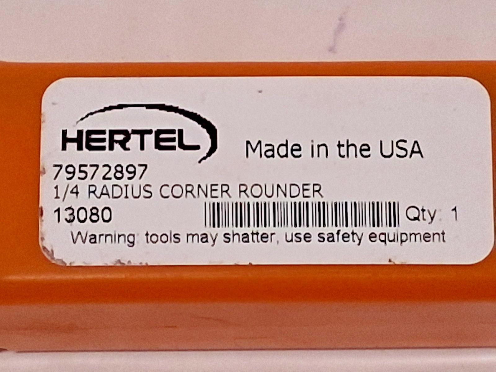 Hertel Cobalt Corner Rounding End Mills 1/4″ Radius 1″ Dia 4FL 79572897