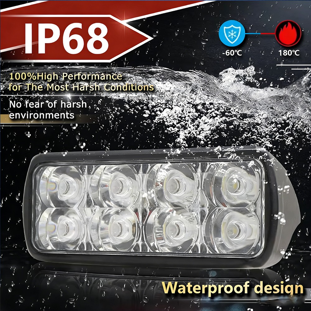 4x 45W LED Work Lights Headlights Fit Kubota Skid Steer SVL75 SVL95 V0511-53510