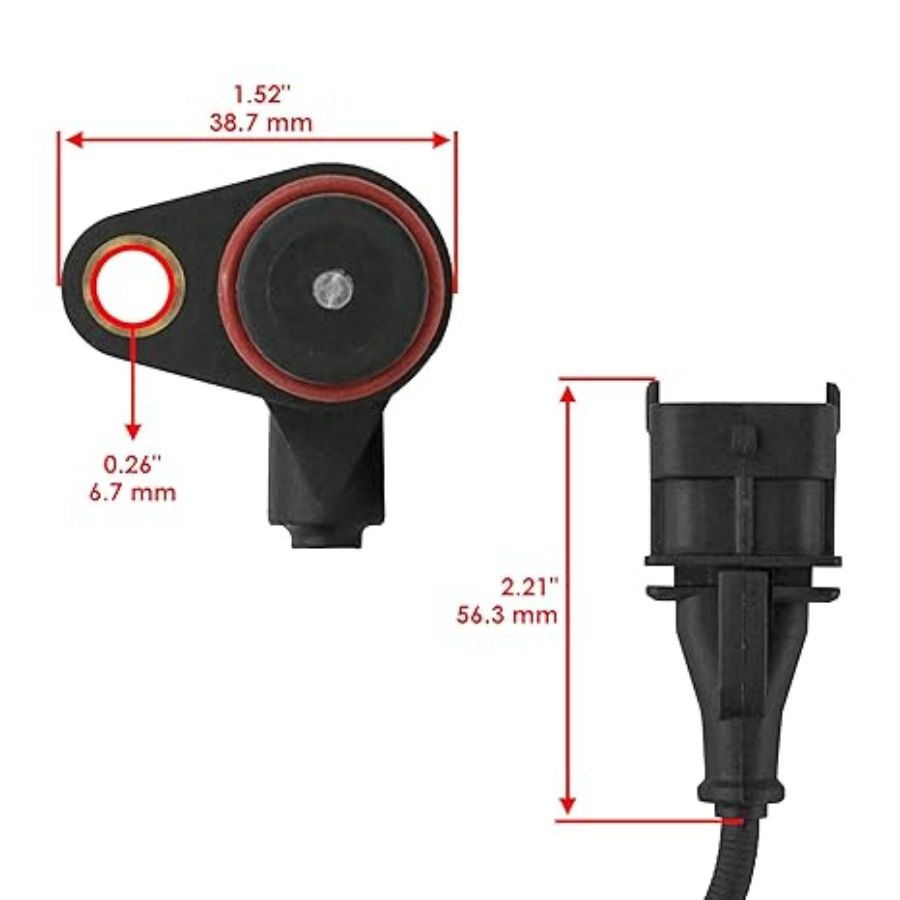 Crank Position Speed Sensor Compatible with RZR Xp 4 1000 2014-2018/Rzr Xp 1000