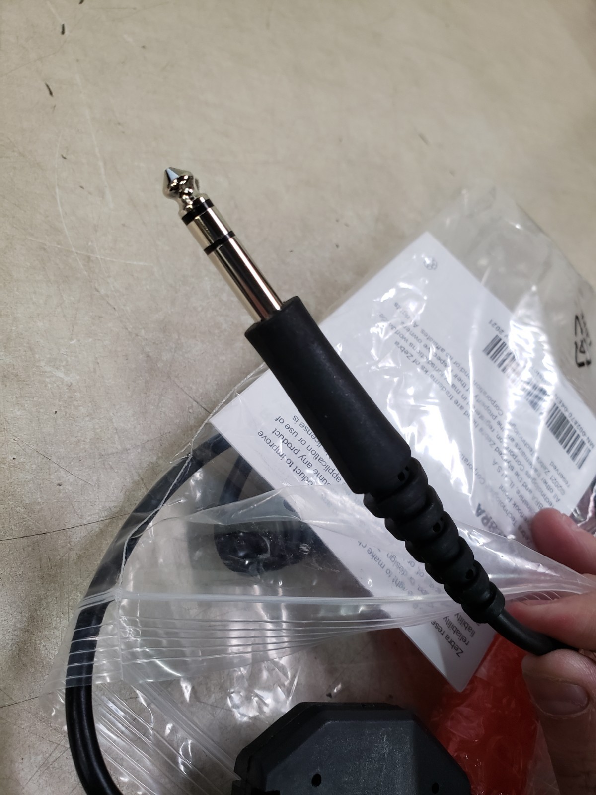 GENUINE ZEBRA TC5X Snap-on Dex Cable CBL-TC5X-DEX1-01 NOB