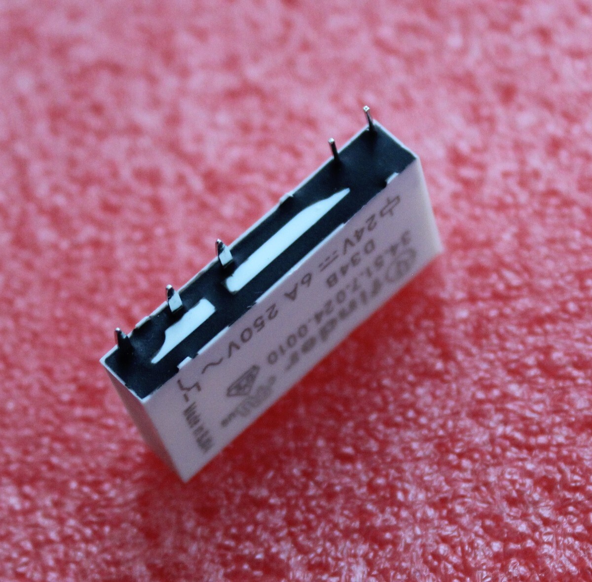 10pcs Power Relay For Finder 34.51.7.024.0010 24VDC 6A 34.51.24VDC 5Pins SPDT