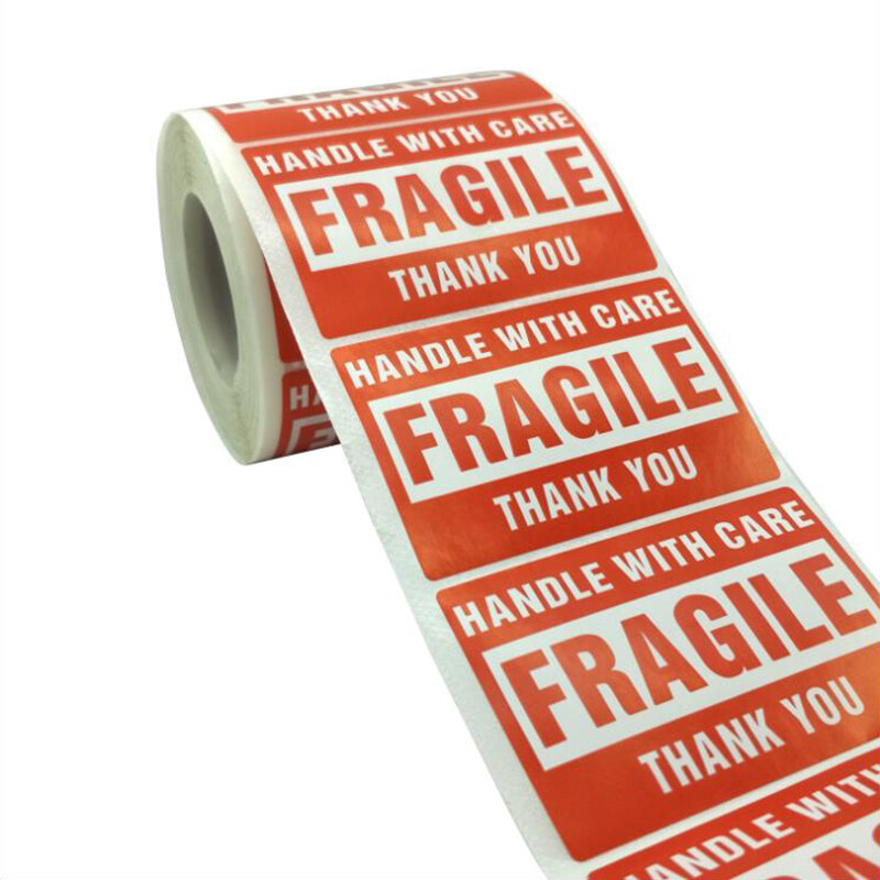 20000 Fragile Stickers 2″x3″ Fragile Label Sticker Handle With Care 500/roll US