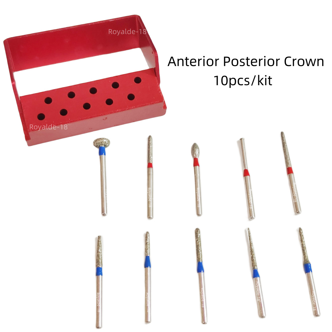 Dental Anterior Posterior Crown/Porcelain Veneer Preparation Bur Drill Diamond