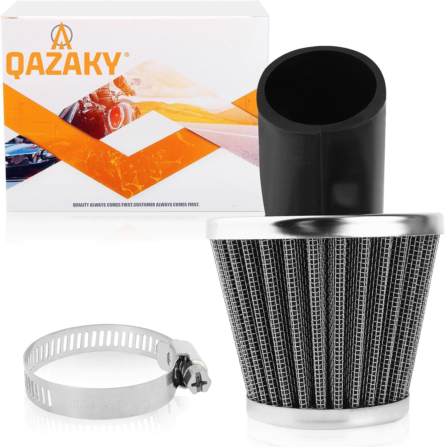 45 Degree Angled 48mm 49mm 50mm (1.89inch) Air Filter for 50cc Size: 48mm-50mm