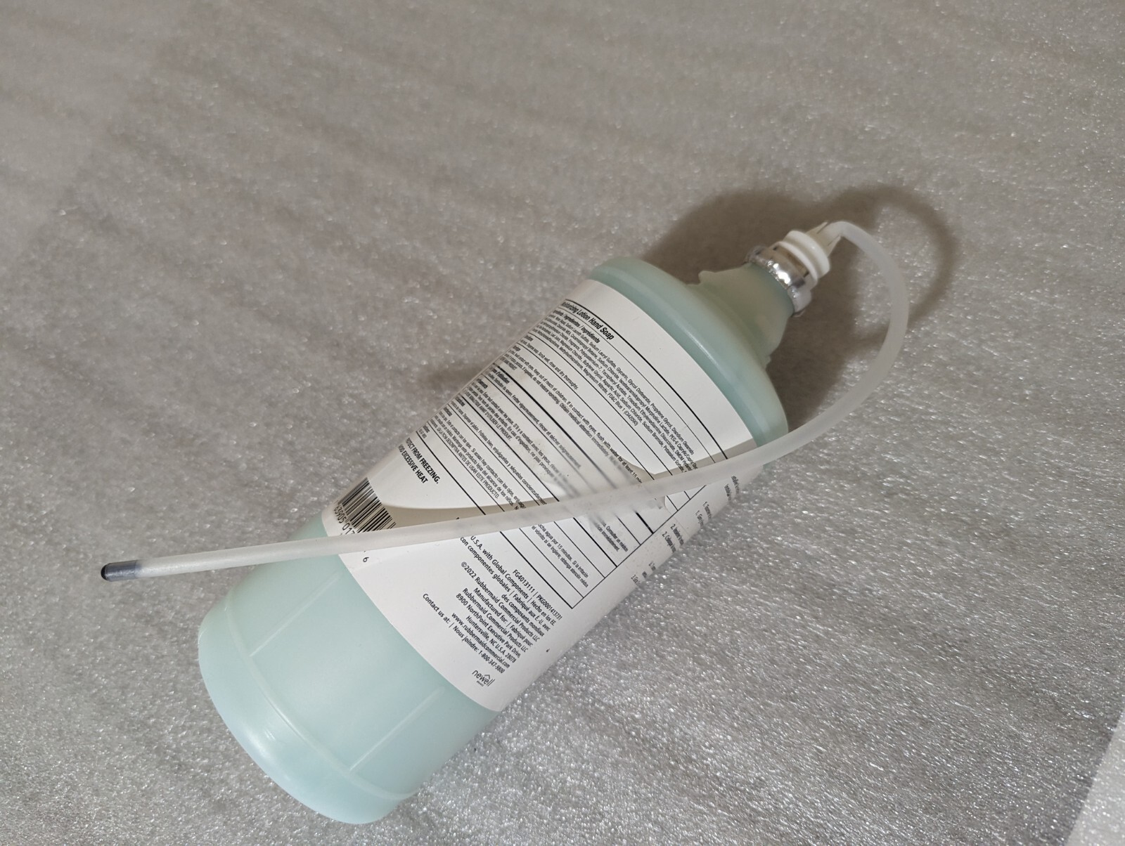 1 Genuine 800ml New Rubbermaid Refill Lotion Hand Soap OneShot Dispenser Green