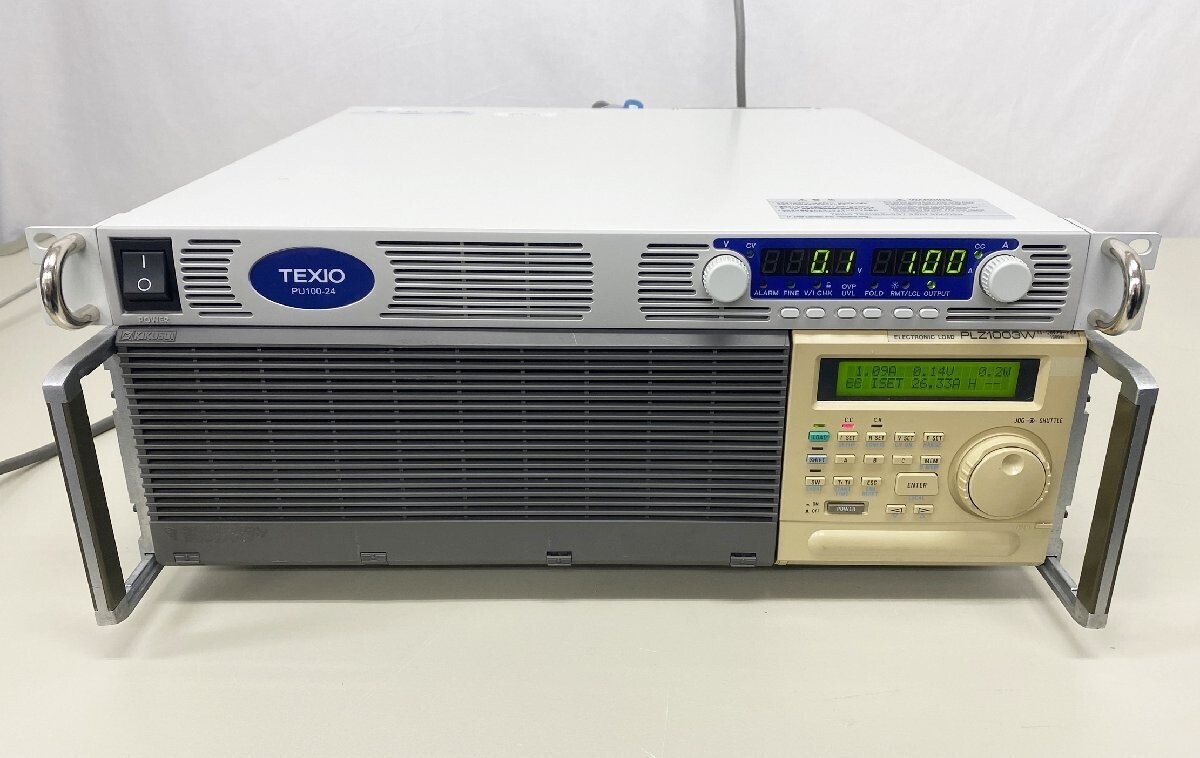 TEXIO PU100-24-S2VG 100V 24A 2400W DC power supply From JAPAN Used item