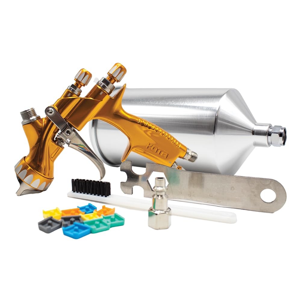 KOTA Gold Edition HVLP Spray Gun Paint (1.3MM W/Cup) GT30013
