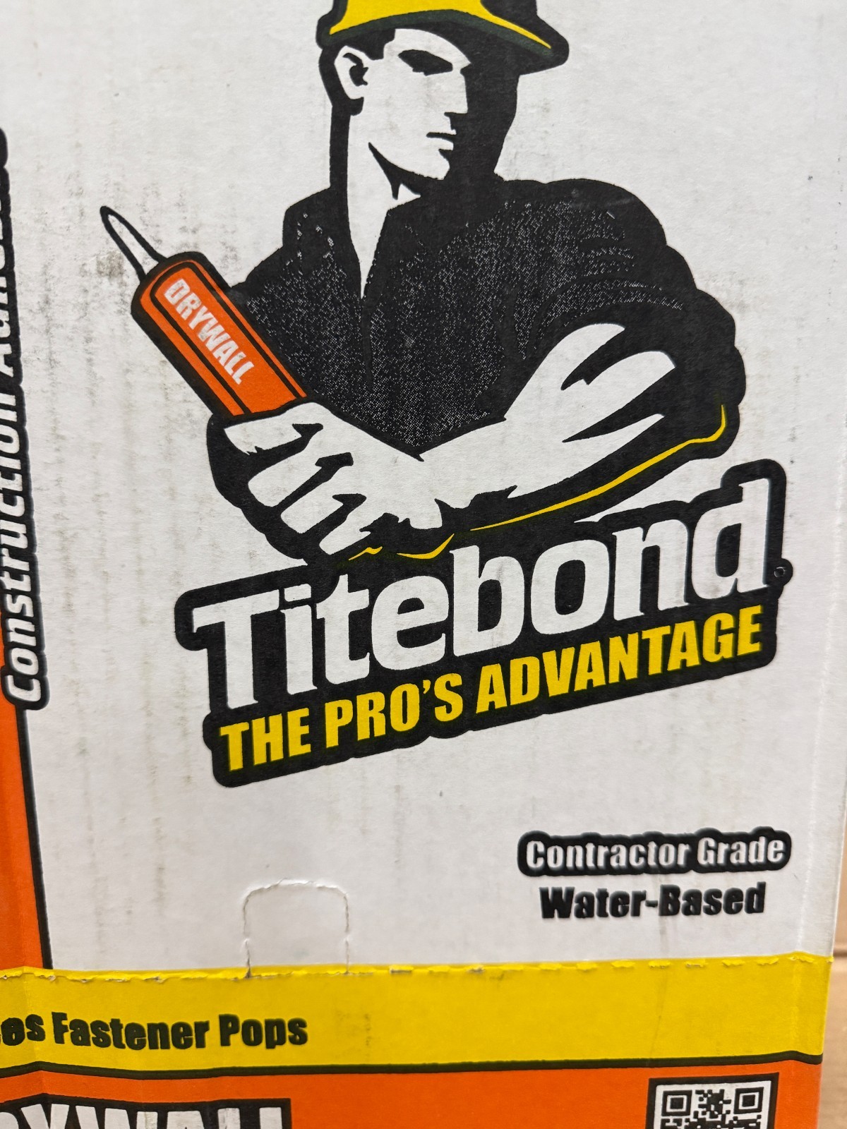 Titebond Drywall Construction Adhesive Water Based Heavy Duty, Case of 12, 28 oz