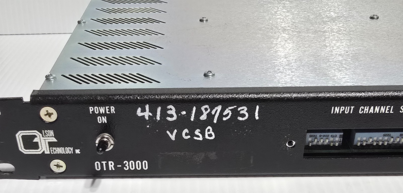 OLSON Technology OCR-3000 Selectable RF Video Converter System, Untested!