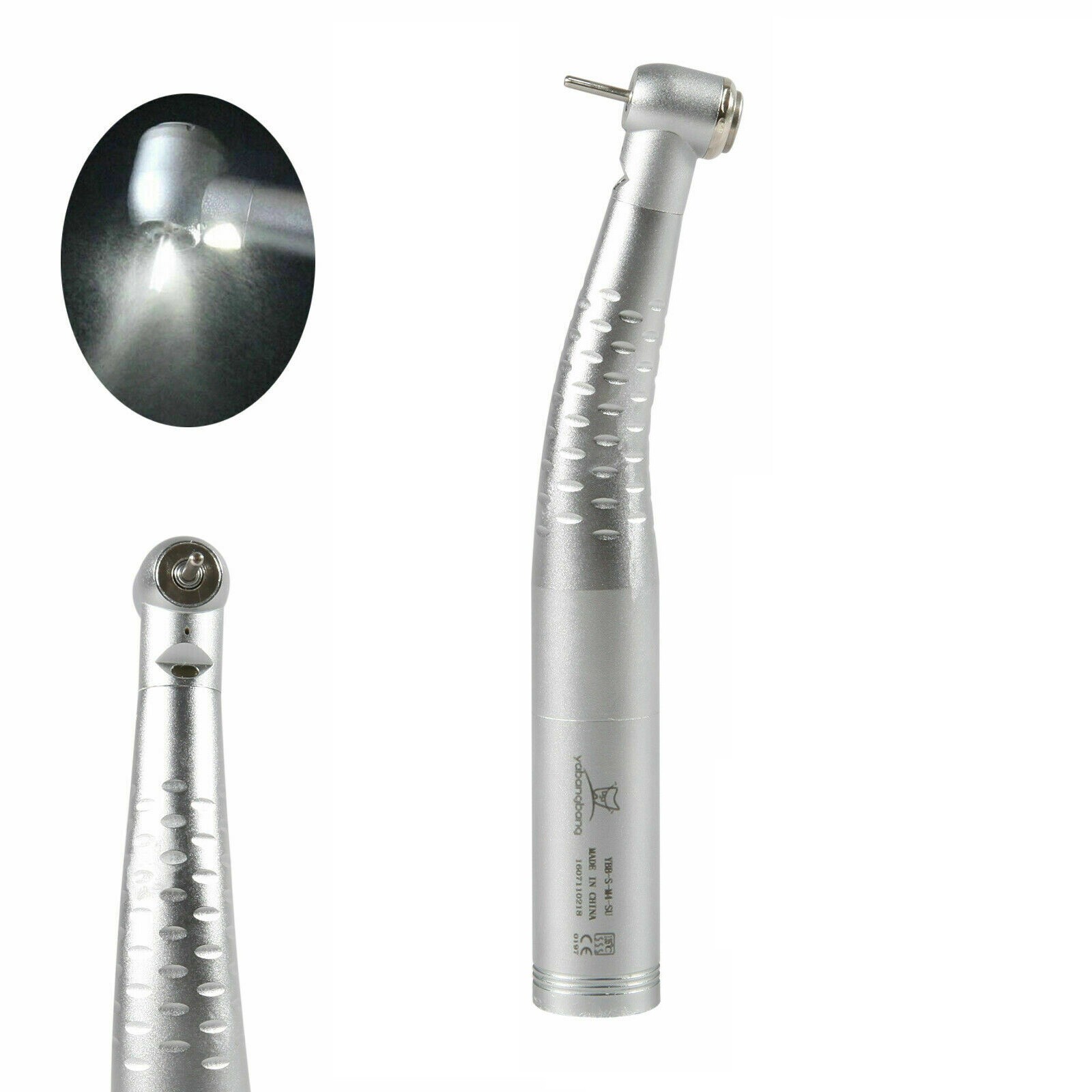 Turbina Dental Fiber Optic LED High Speed Handpiece fit KAV Coupling 4/6Hole