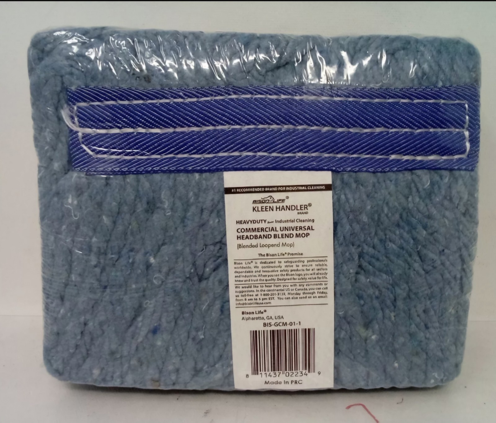 Bison Life KLEEN HANDLER Nano Microbial General Cleaning Mop – 24 Replacements