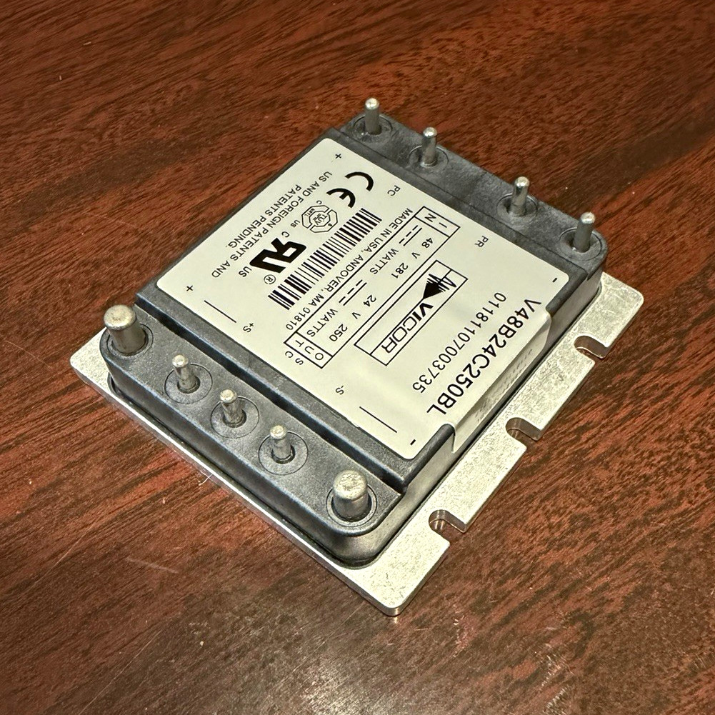 Vicor V48B24C250BL DC-DC Converter Module 48V In 24V Out 250W RoHS