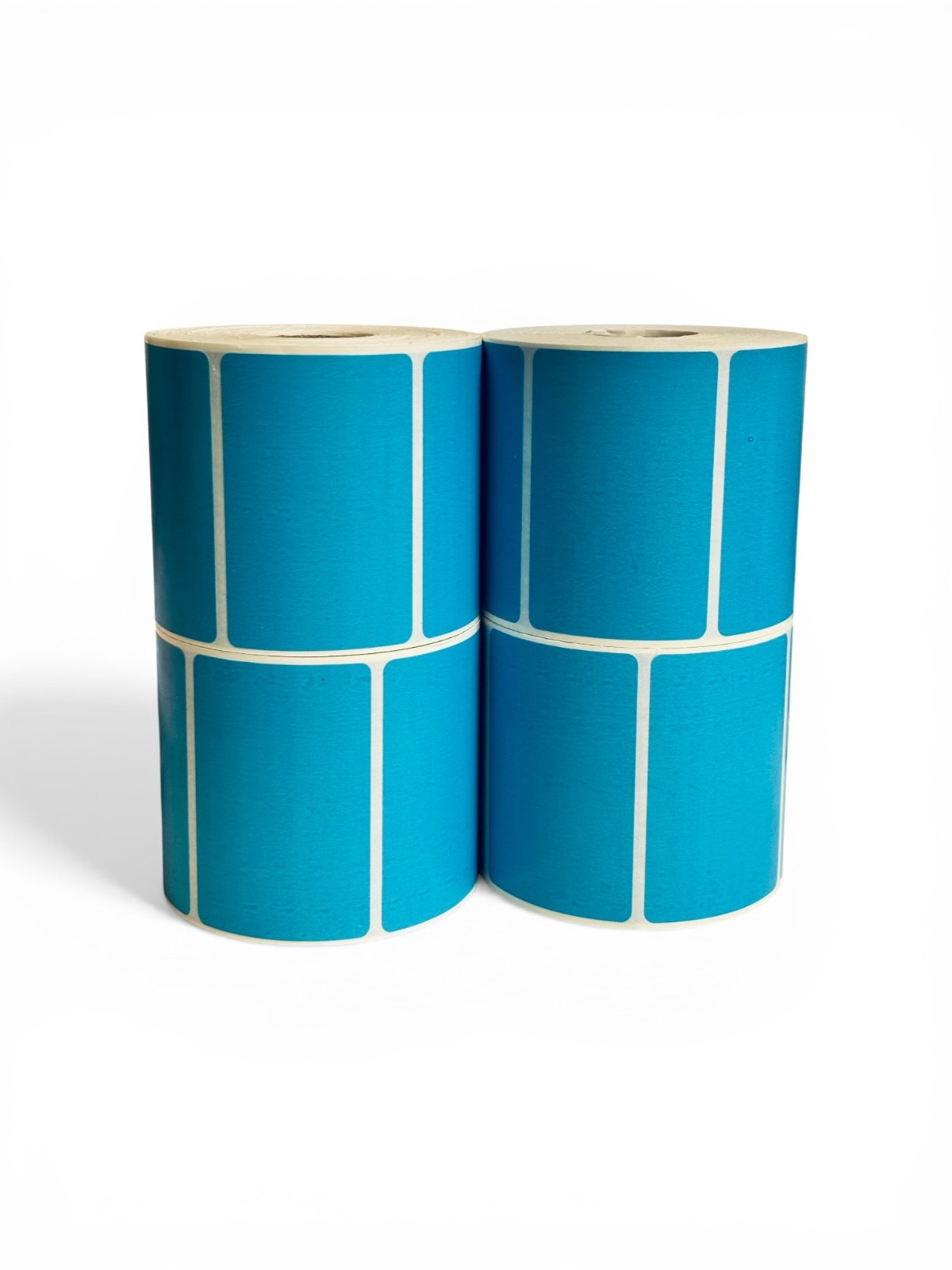 Direct Thermal Zebra Labels 3×2 Blue 1″ Core 700 Labels/Roll 1-12 Rolls