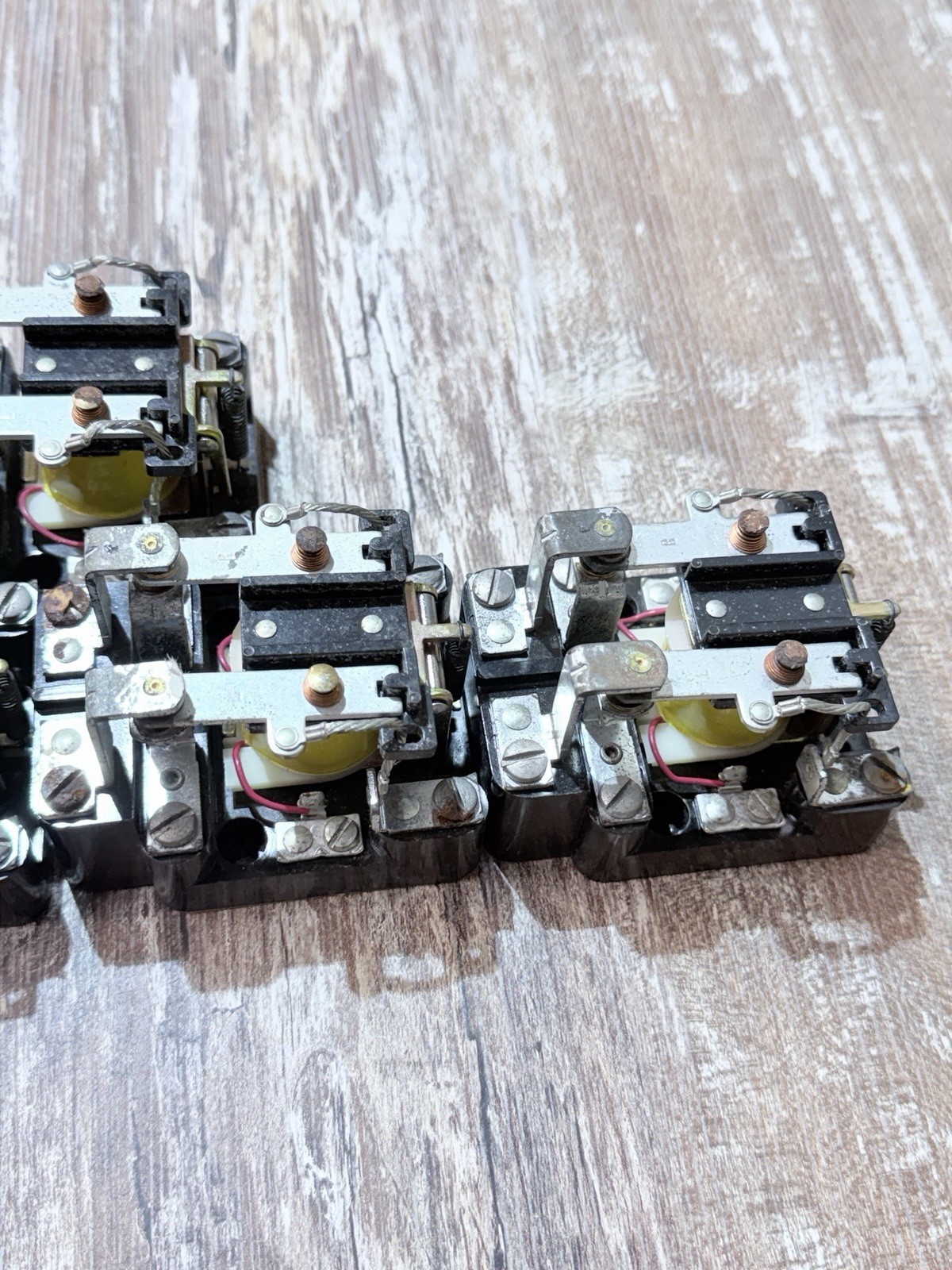 5 New Dayton 5X847 General Purpose Power Relay Surface Mounted NO BOX Some Wear