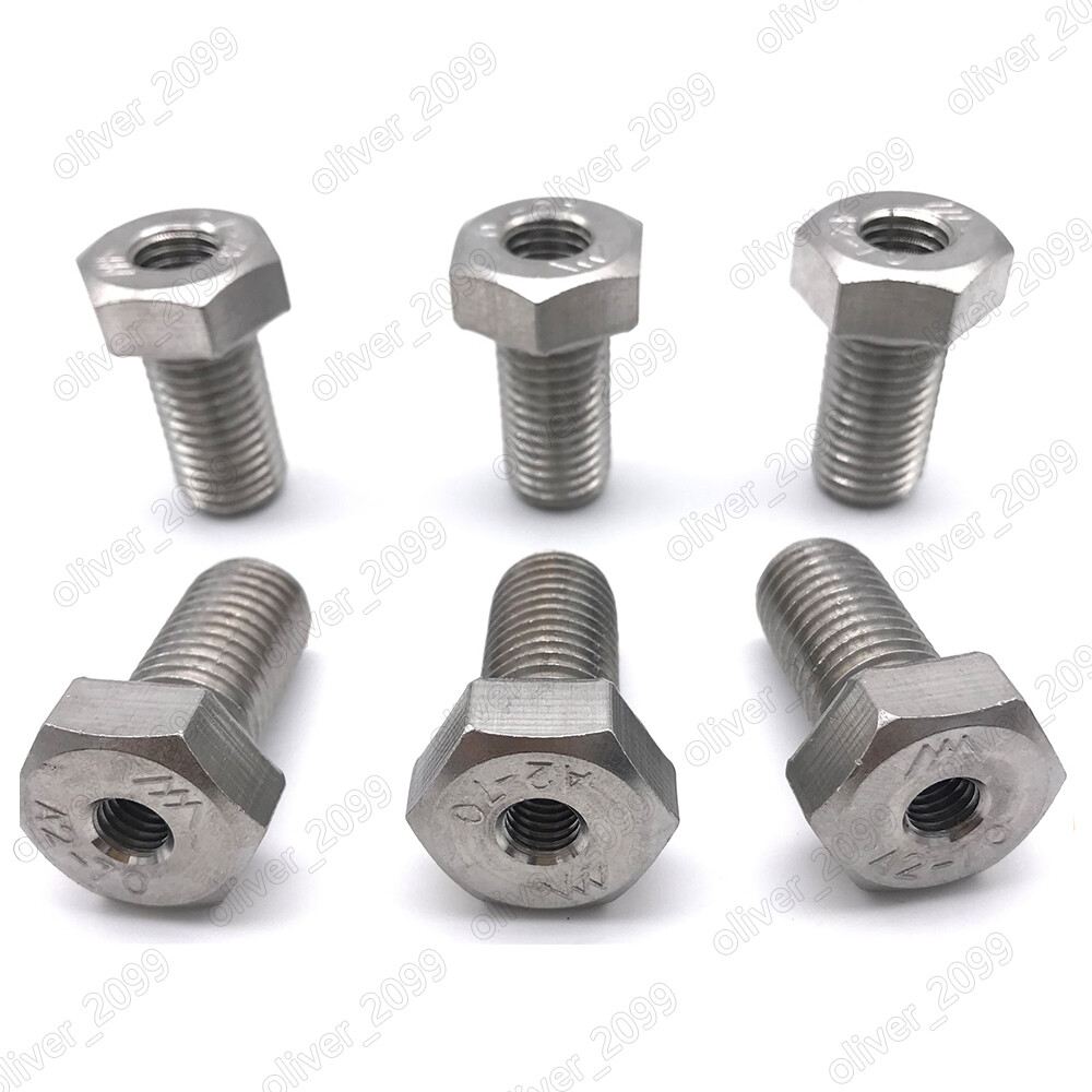 M8 M10 M12 M14 M16 M20 Stainless Steel Hex Head Bolts Hollow Thread Conversion