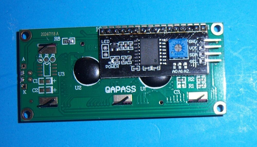 5V 1602 16×2 Character LCD Display Module HD44780 Controller With Blacklight USA