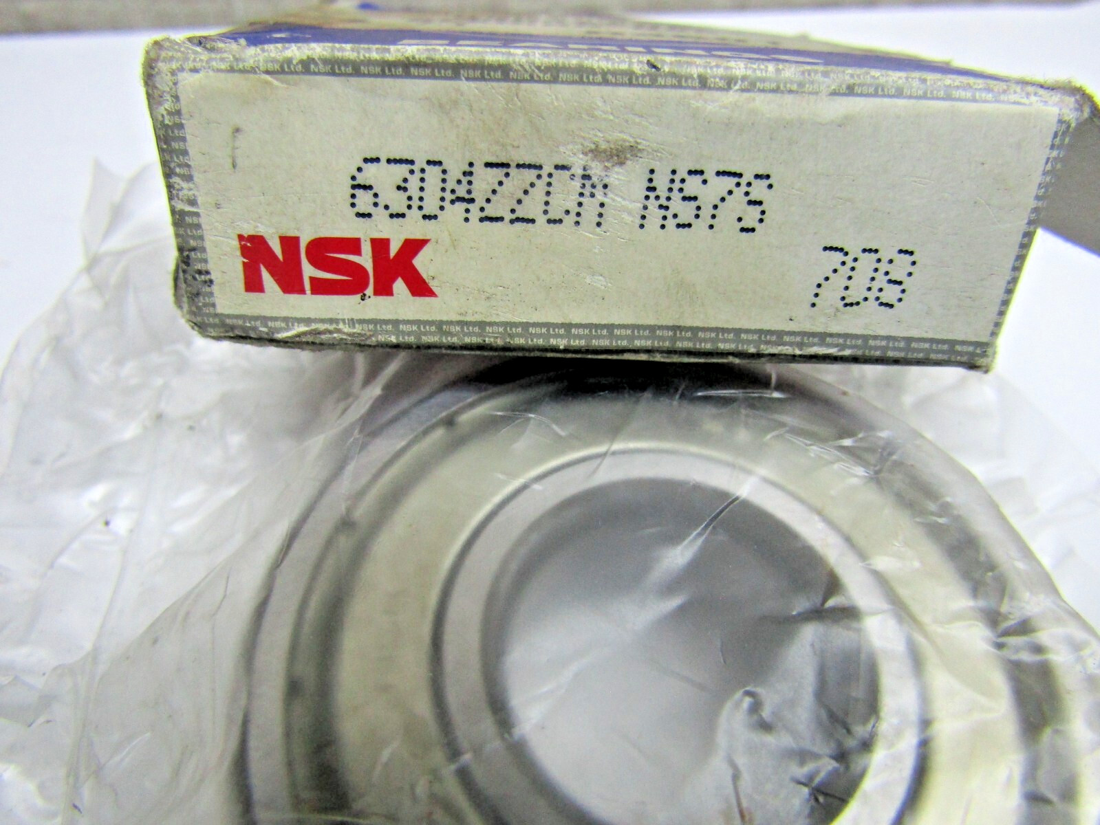 NSK 6304-ZZ 20mm X 52mm X 15 mm Metal Shielded Bearing