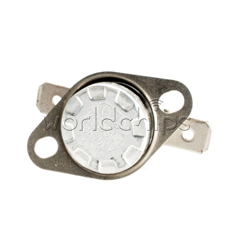 10pcs KSD301 80°C / 176°F NC N.C Temperature Switch Thermostat 250V 10A