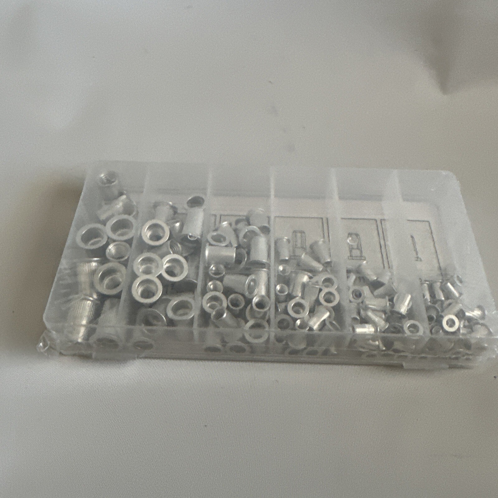 Winmax Aluminum Rivet Nut Kit Assortment 150 pcs Metric New Sealed
