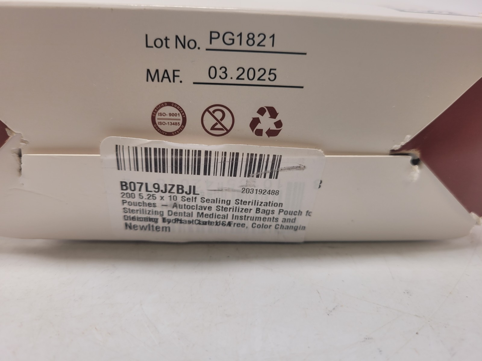 PlastCare USA Sterilization Pouches 5.25×11 Autoclave Dental Bags 200ct PG-5211