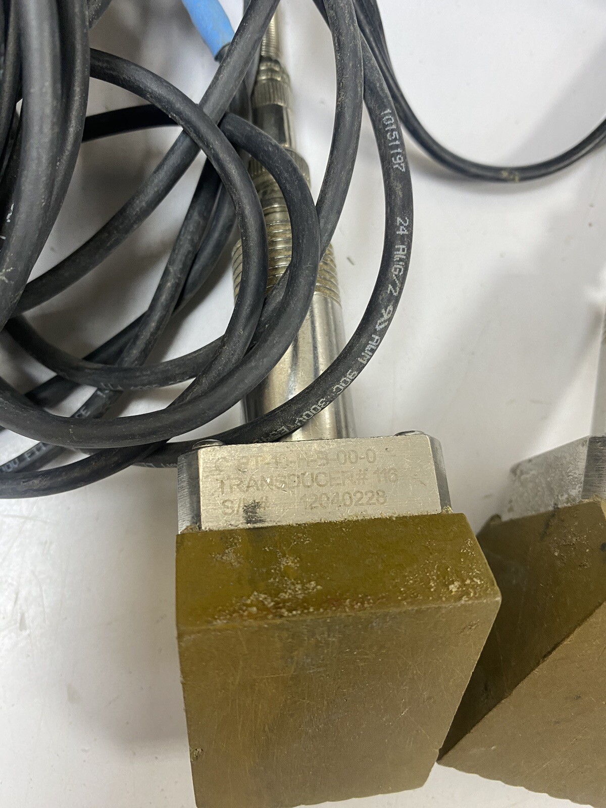 GE Panametrics TransPort PT878-01 With C-PT-10-H-B-00-0, Transducer Pair , Bag
