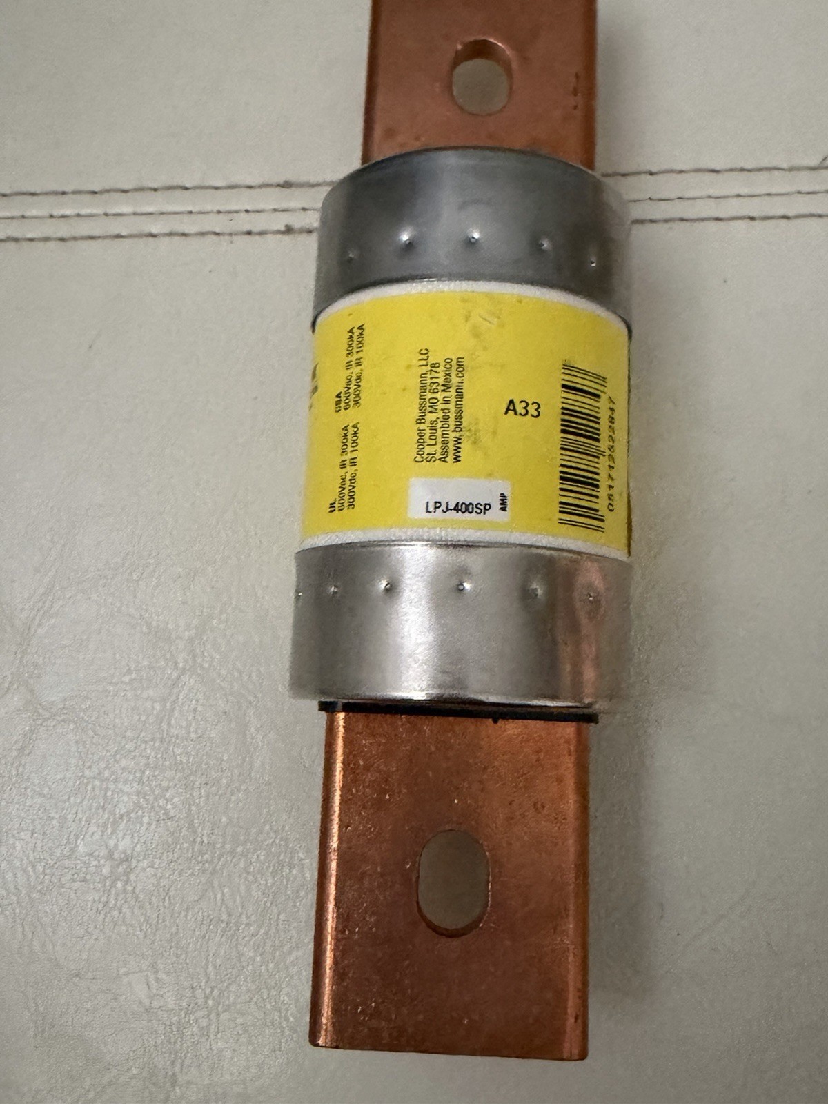 Bussmann LPJ-400SP Low-Peak 400A Electrical Fuse