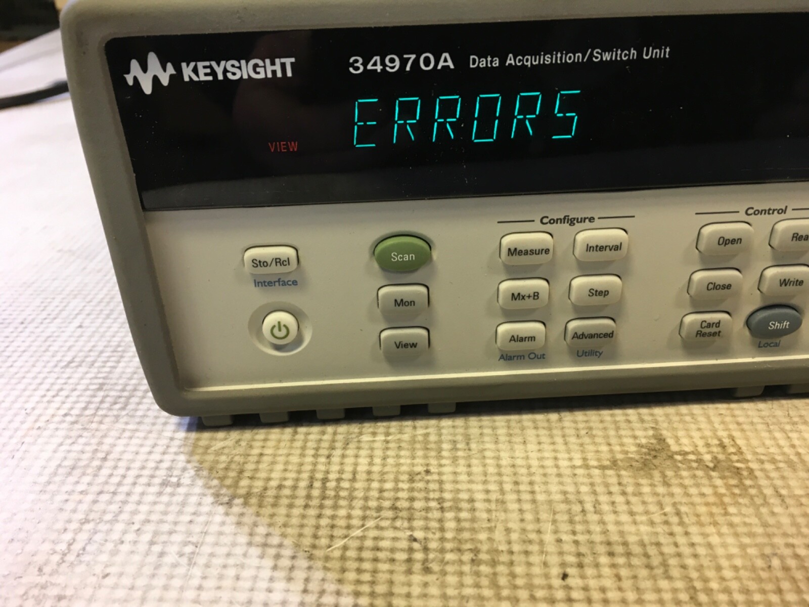Keysight 34970A Data Acquisition/ Switch unit, LG-2055