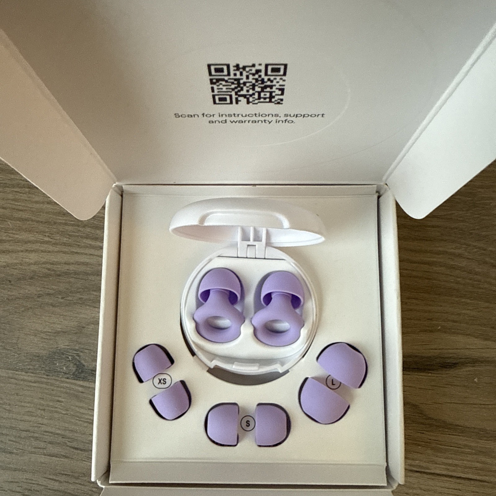 Loop QUIET 2 Ear Plugs for Concerts High Fidelity Noise Cancelling Violet