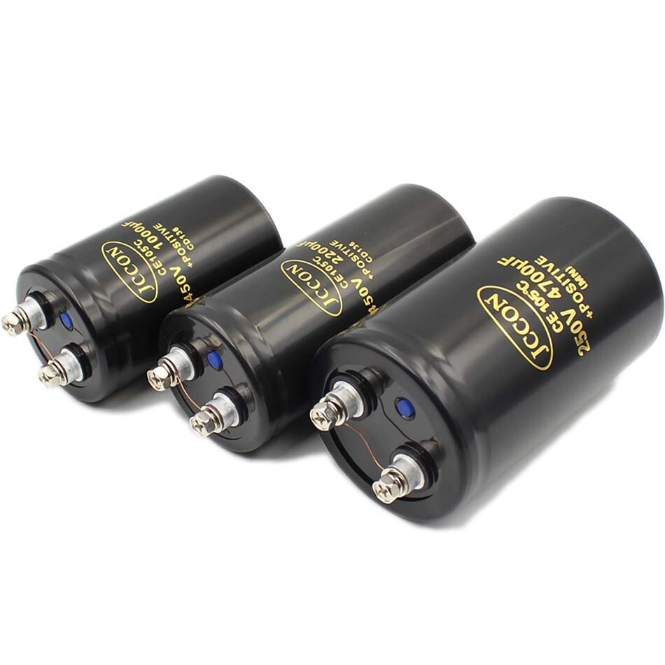 High Capacitance Electrolytic Capacitors 1000-47000uF 63-450V