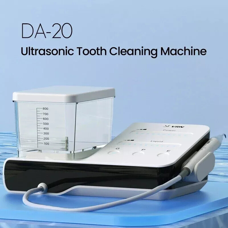 LED Dental Ultrasonic Piezo Scaler Handpiece Bottle Fit EMS Woodpecker + 10*Tips