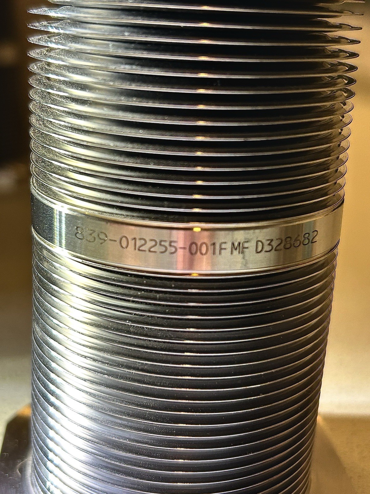 16187 LAM RESEARCH BELLOWS, INNER GATE 839-012255-001